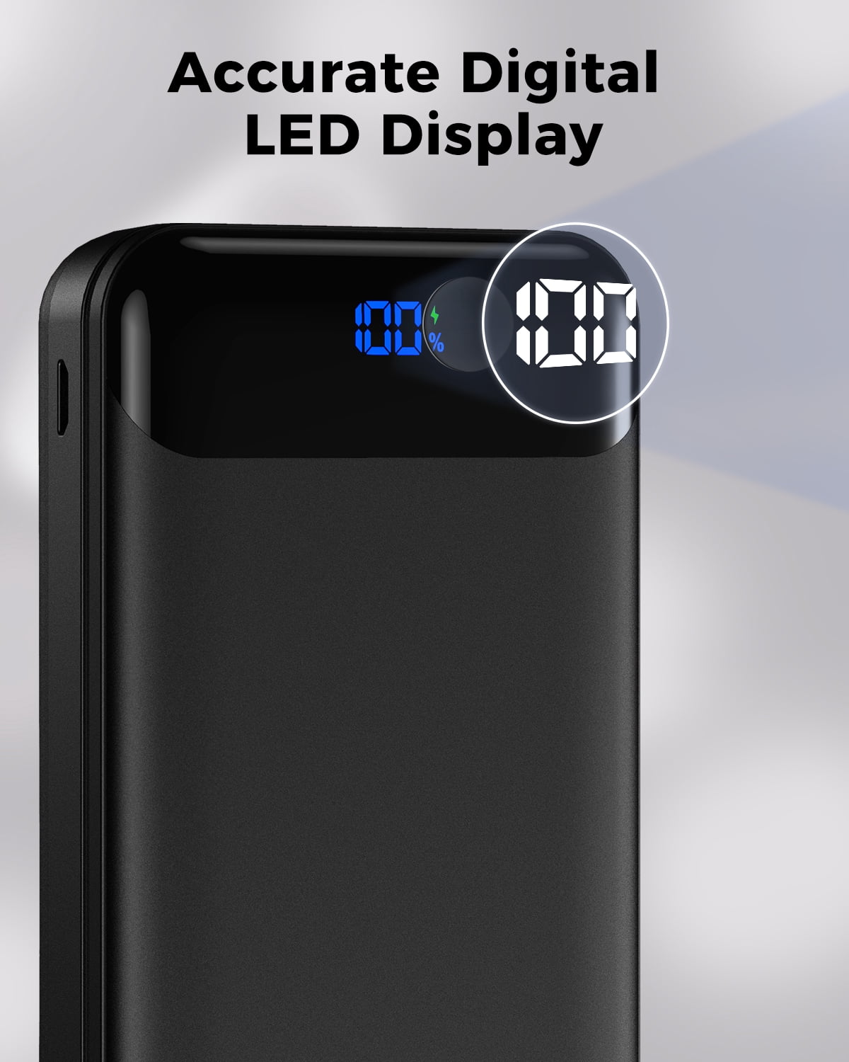 Tilnce 40000mAh Power Bank, 30W PD Fast Charging Portable Charger with LED Digital Display, High Capacity External Battery Pack for iPhone 17 16 15 Pro Max, Samsung Galaxy, iPad, Camping
