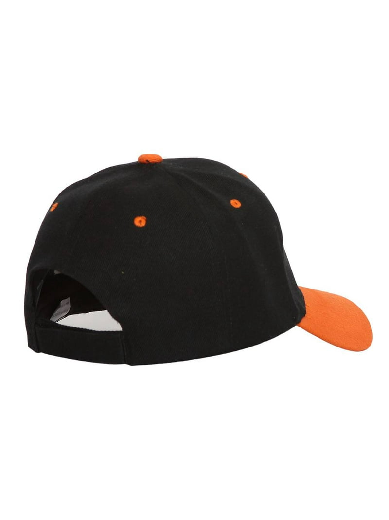 2 Packs Black+orange Baseball Cap Golf Dad Hat For Men And Women Quanhaigou 2 Pack Unisex Baseball Cap,Dad Golf Hats  main image 2