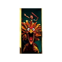 PuSpu Home Decor 35 X 71 Inch Thanksgiving Day Door Cover - Thanksgiving Day Door And Wall Decoration - Festival Party Decoration Household Products