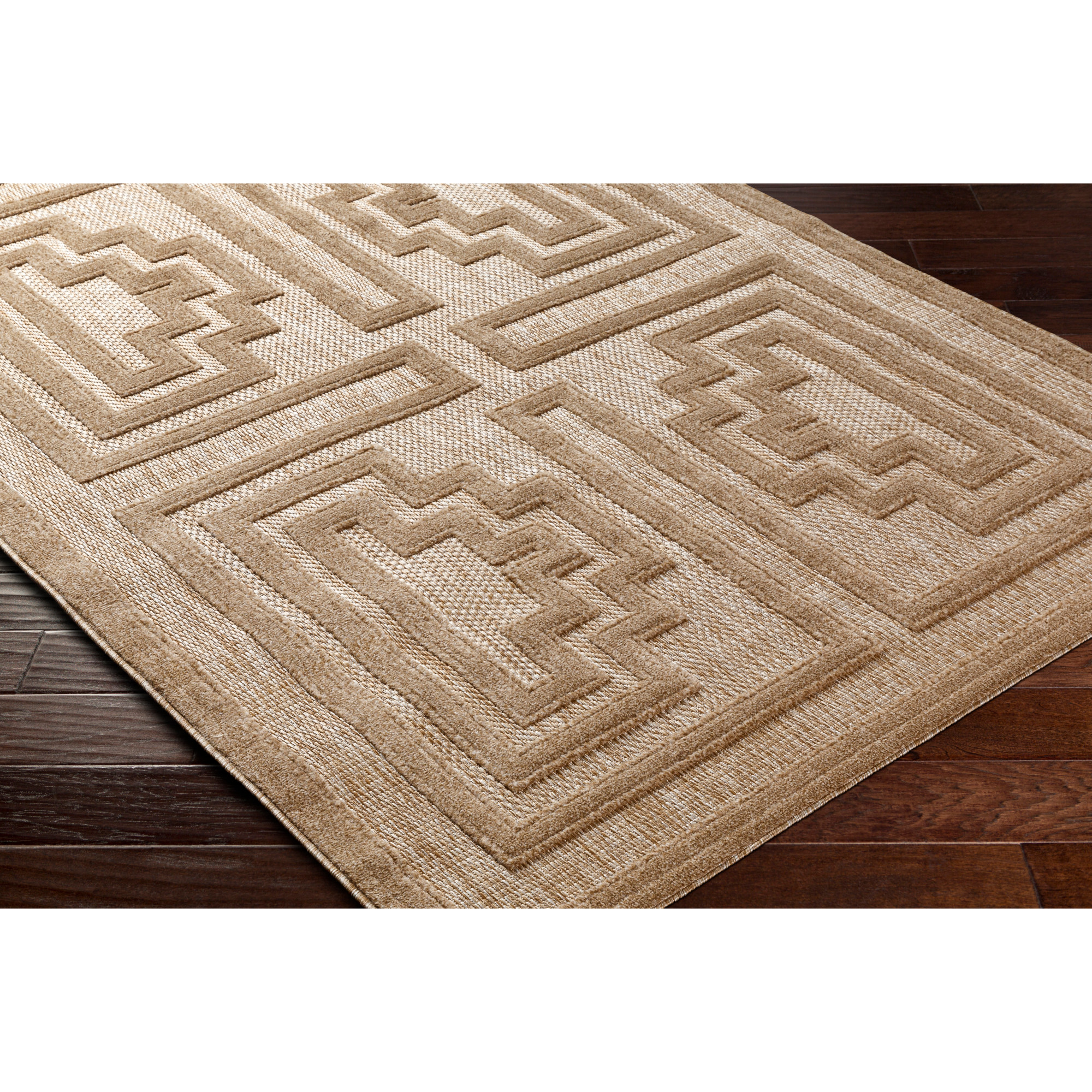 Artistic Weavers  Brown 8' x 10'  Indoor/Outdoor Rectangle Area Rug