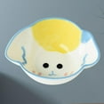 thumbnail image 3 of Kids Bowl Ceramic Cute Cartoon Animal Shape Rice Bowls Reusable Dinner Tableware Suitable for Serving Soup Cereal Pasta Ice Cream (Dog), 3 of 6