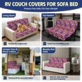thumbnail image 6 of POLERO Leopard Print 2 Piece RV Jackknife Sofa Cover, Stretch Fit Furniture Protector for Motorhome Travel Trailer, Wrinkle Free Washable Couch Cover for Pet Owners, 6 of 7