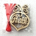 thumbnail image 5 of Pozyie 24Pcs Christmas Decorations Wooden Ornament Xmas Tree Hanging Tags Pendant Decor, 5 of 7