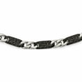 thumbnail image 1 of Stainless Steel Polished Black Ip-Plated Link 24In Necklace (24 X 9) Made In China -Jewelry By Sweet Pea, 1 of 10