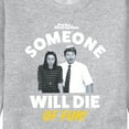 thumbnail image 3 of Parks and Recreation - Die Of Fun - Men's Crew Neck Fleece Pullover, 3 of 5