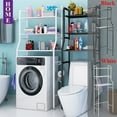 thumbnail image 2 of Vobor 2colors 3-Tier Iron And Steel Toilet Towel Storage Rack shelf Holder Furniture Over Bathroom Shelf Organizer Shower Accessories, 2 of 7