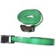thumbnail image 1 of Pack of 2 5m x 25mm luggage straps with claw buckle, green, 1 of 5