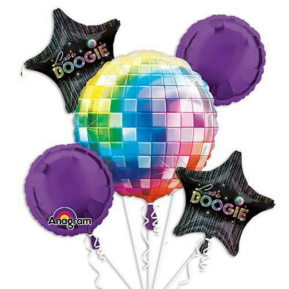 LOONBALLOON Music Balloons, BOUQUET 70'S FEVER DISCO BALL