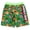 Wavy Green, variant on Minecraft Little Boys' Graphic Shorts Green Striped Print