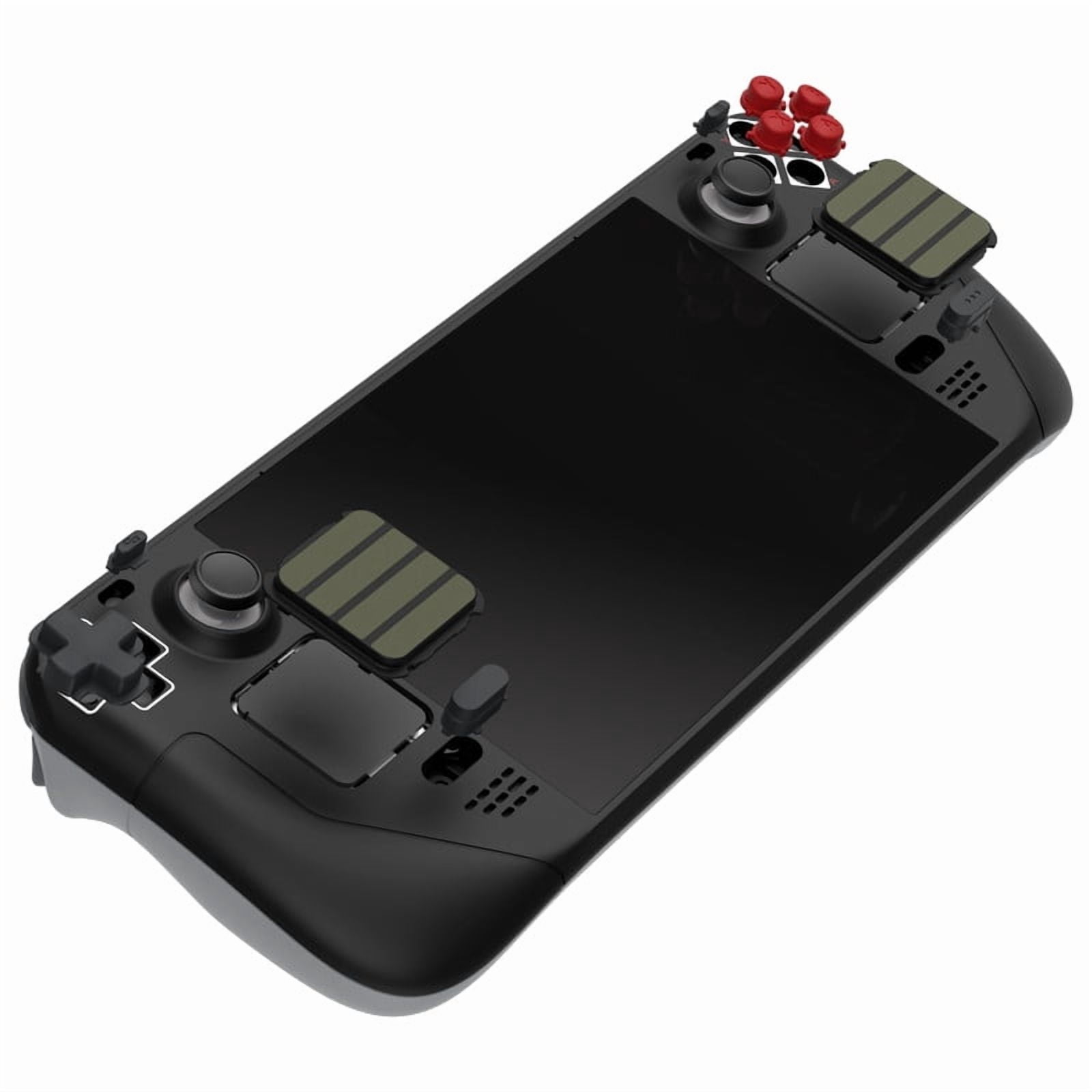 eXtremeRate DIY Full Set Shell with Buttons for Steam Deck LCD, Custom Faceplate Back Plate Replacement Shell for Steam Deck LCD - Classic NES Style [Console NOT Included]