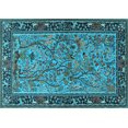 thumbnail image 1 of Ahgly Company Indoor Rectangle Animal Light Blue Traditional Area Rugs, 7' x 10', 1 of 4