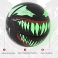 thumbnail image 4 of Impresiones de baloncesto UDYOUTH Venoms que brillan en la oscuridad, tamaño 7, 4 of 9