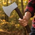 thumbnail image 4 of Axe Prop Halloween Brown 1 Piece Fake Firefighter Axe Costume Accessory for Halloween Carnival Cosplay Stage Performance Haunted House Party Decorations, 4 of 4