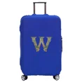 thumbnail image 1 of Housse de Valise Lavable Housse de Protection Étui Anti-Rayures Housse Adaptée Motif Imprimé Graphique Convient à 18-32 Pouces 8Graphic Letter W L, 1 of 6