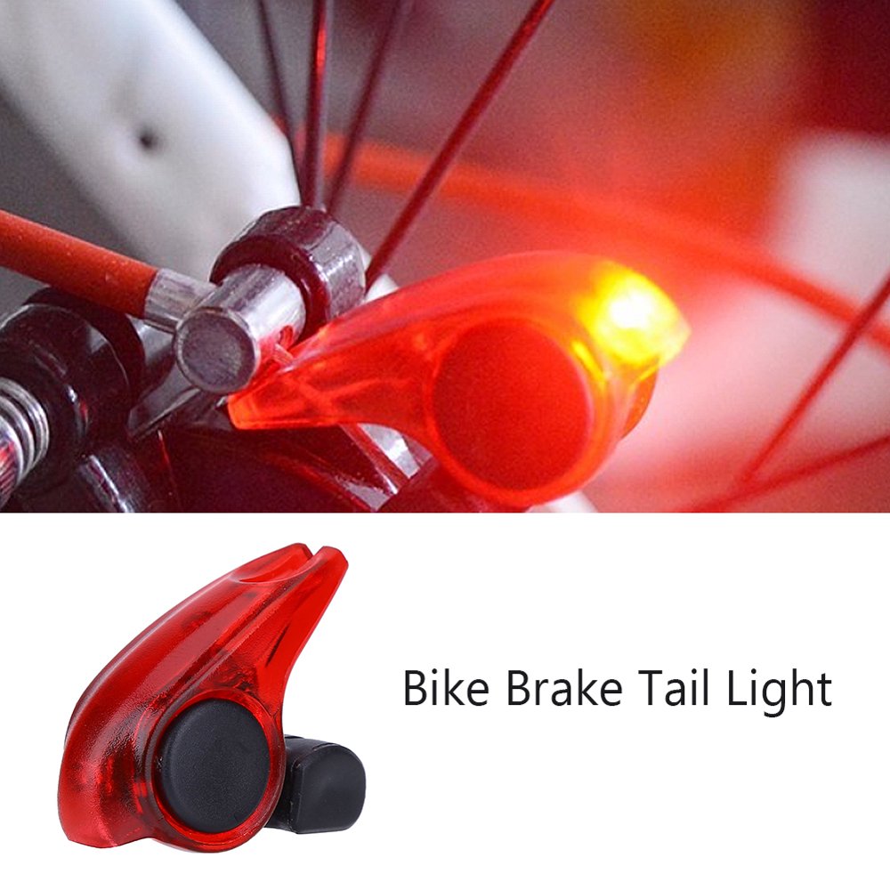 OTVIAP Bike Light,Bike Safety Light,Mini Rainproof LED Safety Warning