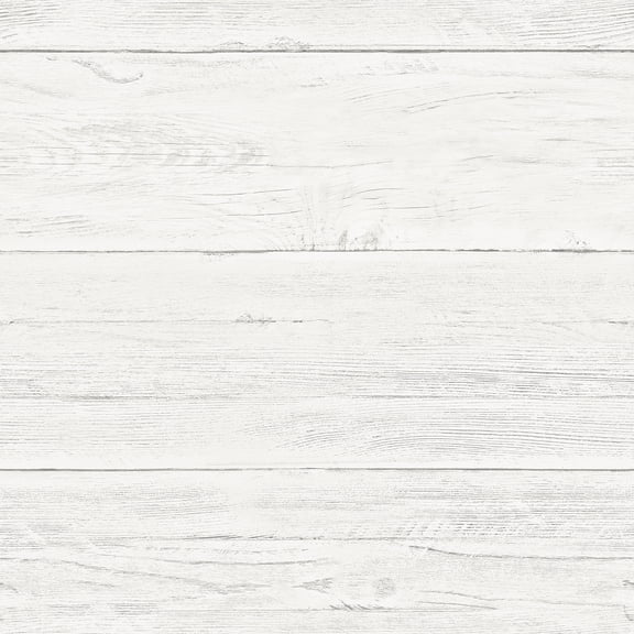 NuWallpaper Shiplap Vinyl Peel And Stick Wallpaper Sample 0.56 sq. ft.