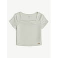 thumbnail image 4 of Justice Girl's Cinch Front Top, Sizes XS - XLP, 4 of 6