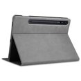 thumbnail image 5 of Allytech Galaxy Tab S8 Plus 2022 X800 Case Galaxy S7 FE 2021 T730/ S7 Plus 2020 12.4" T970 Case with S Pen Holder, Slim Leather Anti-Slip Stand Folio Cover Smart Shell with Auto Wake/Sleep - Gray, 5 of 8