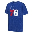 thumbnail image 2 of Youth  Royal Philadelphia 76ers Rugged Defense T-Shirt, 2 of 3
