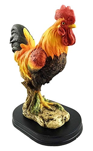 Country Farm Rooster Chicken By Farm Fences Dinner Napkin Holder Figurine Decor 