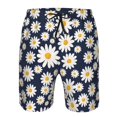 thumbnail image 3 of Fotbe Daisy Floral Trajes de Baño Estampados para Hombre, Shorts de Verano de Secado Rápido, Ropa de Playa, Bañadores-Small, 3 of 6