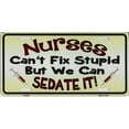 thumbnail image 1 of Nurses Can't Fix Stupid Metal License Plate, 1 of 1