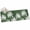 Forest, White, Cream, variant on 2x6ft Area Rug,Tropical Coconut Tree Silhouette Washable Large Rugs Soft Non-Slip Floor Rug Rustic Dark Green Burlap Non-Shedding Indoor Carpets for Living Room Bedroom Home Office Nursery