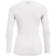 thumbnail image 5 of Camiseta Under Armour HeatGear Compression para mujer, color blanco, 5 of 5