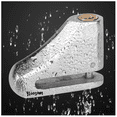 thumbnail image 4 of Candado Impermeable Bloosom  Freno Disco Motocicleta Seguro Bloque Plata, 4 of 4