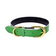 thumbnail image 1 of Collar de cuero enrollado para perro, collar de cuerda redondo duradero, adecuado para perros pequeños y medianos., 1 of 5