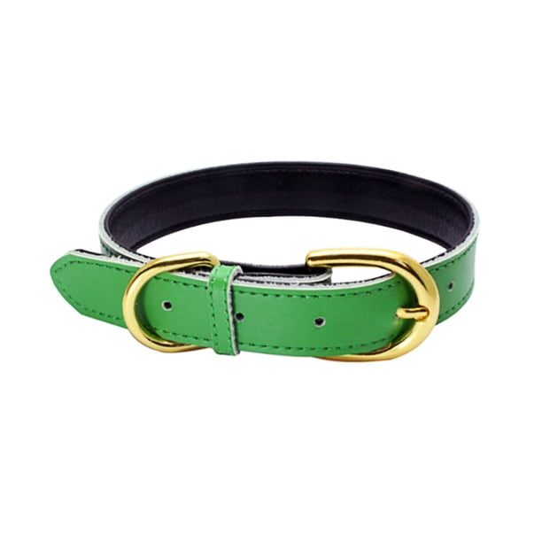 Collar de perro de cuero enrollado El collar de cuerda redonda duradero es adecuado para perros pequeños y medianos,