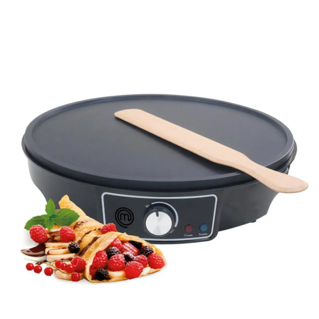 Crepera Eléctrica Nonstick+ Premium Modelo Negro Masterchef