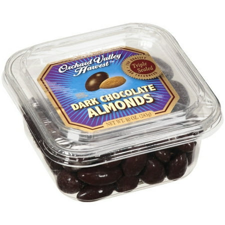 Orchard Valley Harvest: Dark Chocolate Almonds, 10 Oz