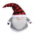 thumbnail image 5 of 25 Inch Christmas Tree Topper Gnome Swedish Tomte Gnome Christmas Ornaments Santa Gnomes Plush Home Decor, 5 of 9