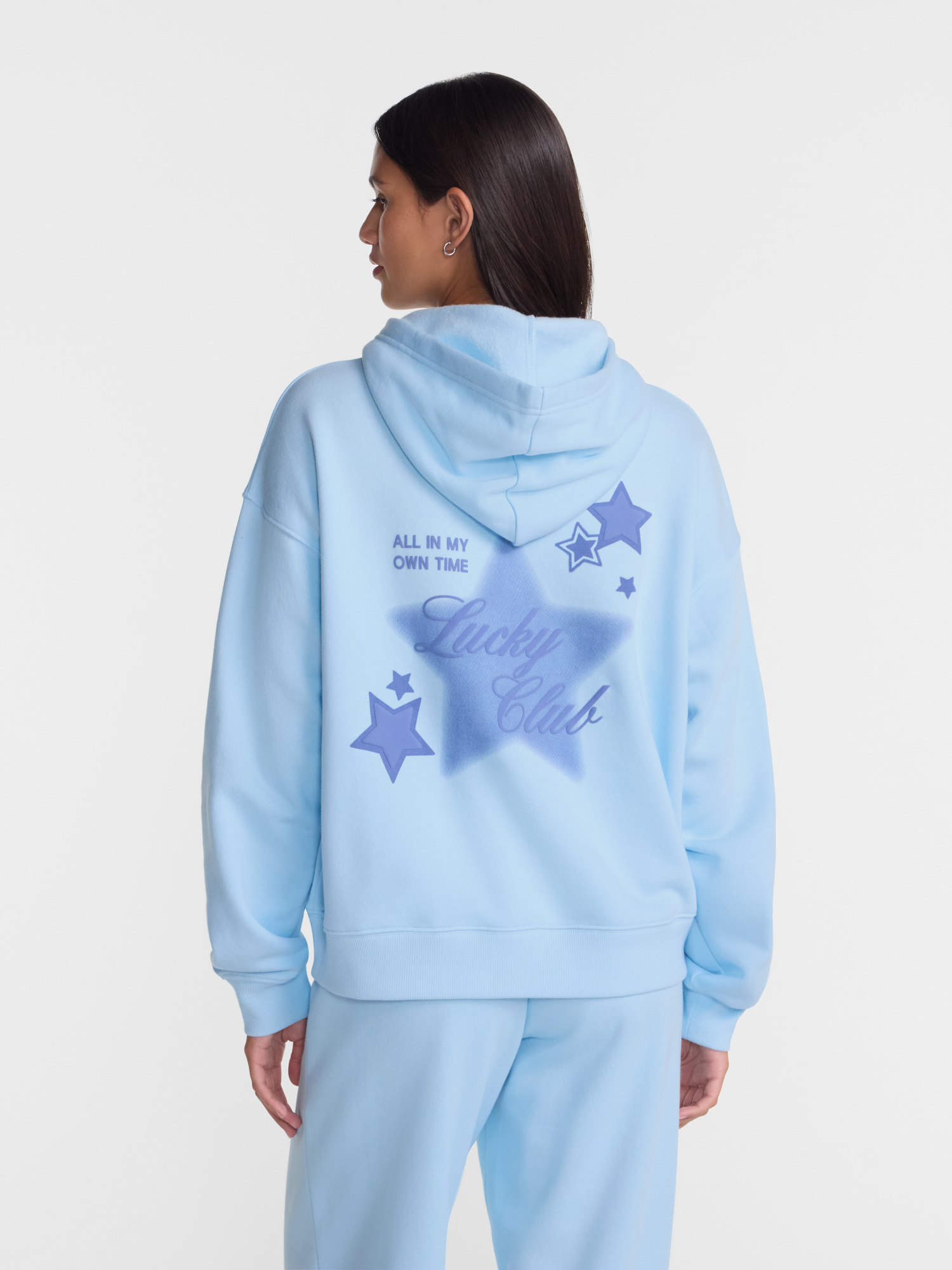 No Boundaries Women's Oversized Fleece Hoodie photo 3