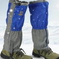 thumbnail image 4 of Ywbawe Waterproof Snow Gaiters for Hiking Skiing Mountaineering with Adjustable Straps Windproof Leg Protection 1 Pair, 4 of 13
