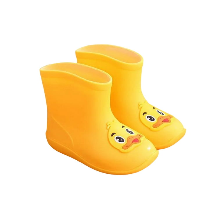 Toddler yellow on sale duck rain boots