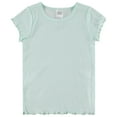 thumbnail image 7 of Cudlie 5-Pack Toddler/Baby Girl Short Sleeve Tops - Shirt Tops for Lightweight Comfort and Style. Multipack Infants' and Children's Essentials., 7 of 7