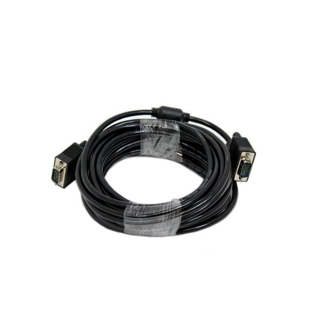 GlobalTone SVGA Cable HDB15M/HDB15M Mold Ferrite 25ft Male / Male