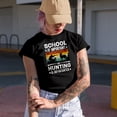 thumbnail image 2 of School Is Important but Hunting Is Importanter - Hunter or Hunting Enthusiast, Military Green T-Shirt, Small, 2 of 5