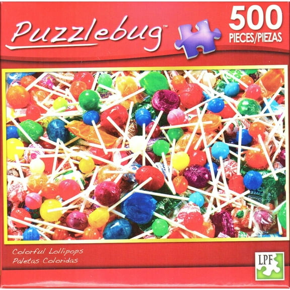 Puzzlebug 500 - Colorful Lollipops