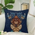 thumbnail image 2 of MKHERT Space Animal Pillow Covers Pillowcase Throw Pillows 18x18 inch, 2 of 2