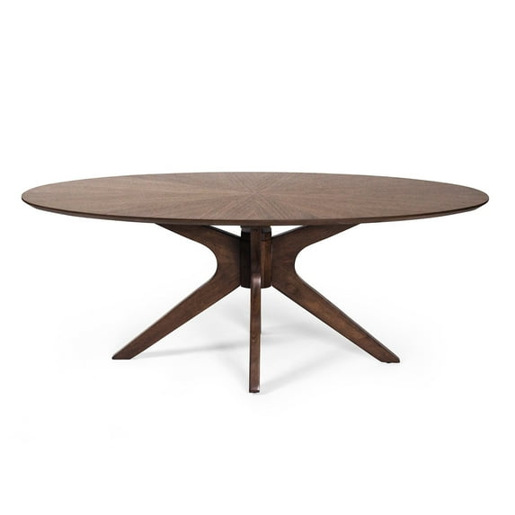 Inmod Starburst Oval Coffee Table