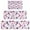 Pioneer Flower Floral-3, variant on Pioneer Flower Floral Print Pattern Kitchen Rugs Sets Of 3,Kitchen Runner Rugs Non Skid Washable,Decorative Kitchen Floor Mats for Kitchen,Sink,Laundry,17"x30" 17"x47" 17"x59"