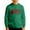 #1_Green, variant on SUXIAN Boys Long Sleeve Crewneck Print Sweatshirt Soft Lined Thermal Pullover Top for Kids Winter Holiday Casual Wear with Boys Sweatshirts #1_White 13-14 Years