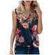 thumbnail image 1 of Tops Para Mujer Blusa Casual Elegante Camiseta Sin Mangas Con Estampado de Cuello en V Causal de Moda Odeerbi ODB160297, 1 of 8