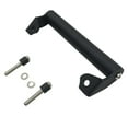 thumbnail image 4 of Soporte de navegación para motocicleta, soporte de para teléfono, extensor de manillar negro de acero inoxidable, soporte de teléfono para shamjiam Soporte de navegación, 4 of 8