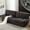 Gray, variant on Cloud Style Sofa, Teddy Velvet Fabric, Comfy Padded Cloud Couch for Living Room, Apartment (White)
