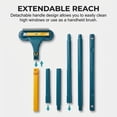 thumbnail image 3 of 2026 Upgraded Window Screen Cleaning Brush,2 in 1 Window Screen Cleaner Tool with Squeegee,Mesh Screen Cleaner,Multi-Purpose Cleaning Brush for Patio, Door, Porch Screens (B), 3 of 8