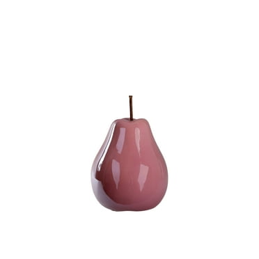 Urban Trends Collection: Ceramic Pear Figurine Finish Peach